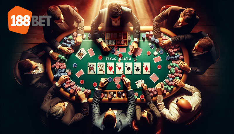 cách chơi poker texas trên 188bet