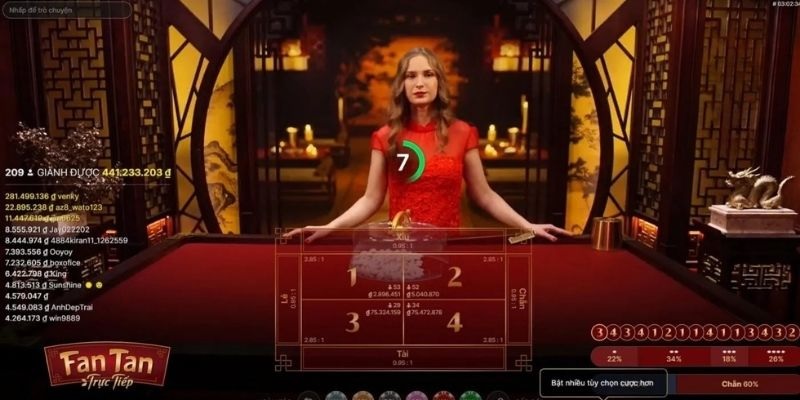 khám phá và chinh phục trò chơi cá cược fantan tại 188bet